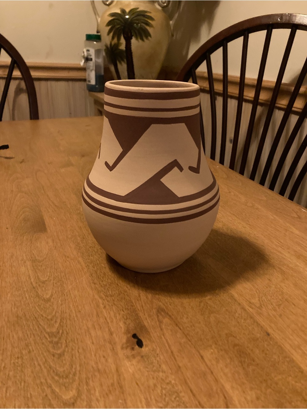 Tucson Arizona native American pottery vase